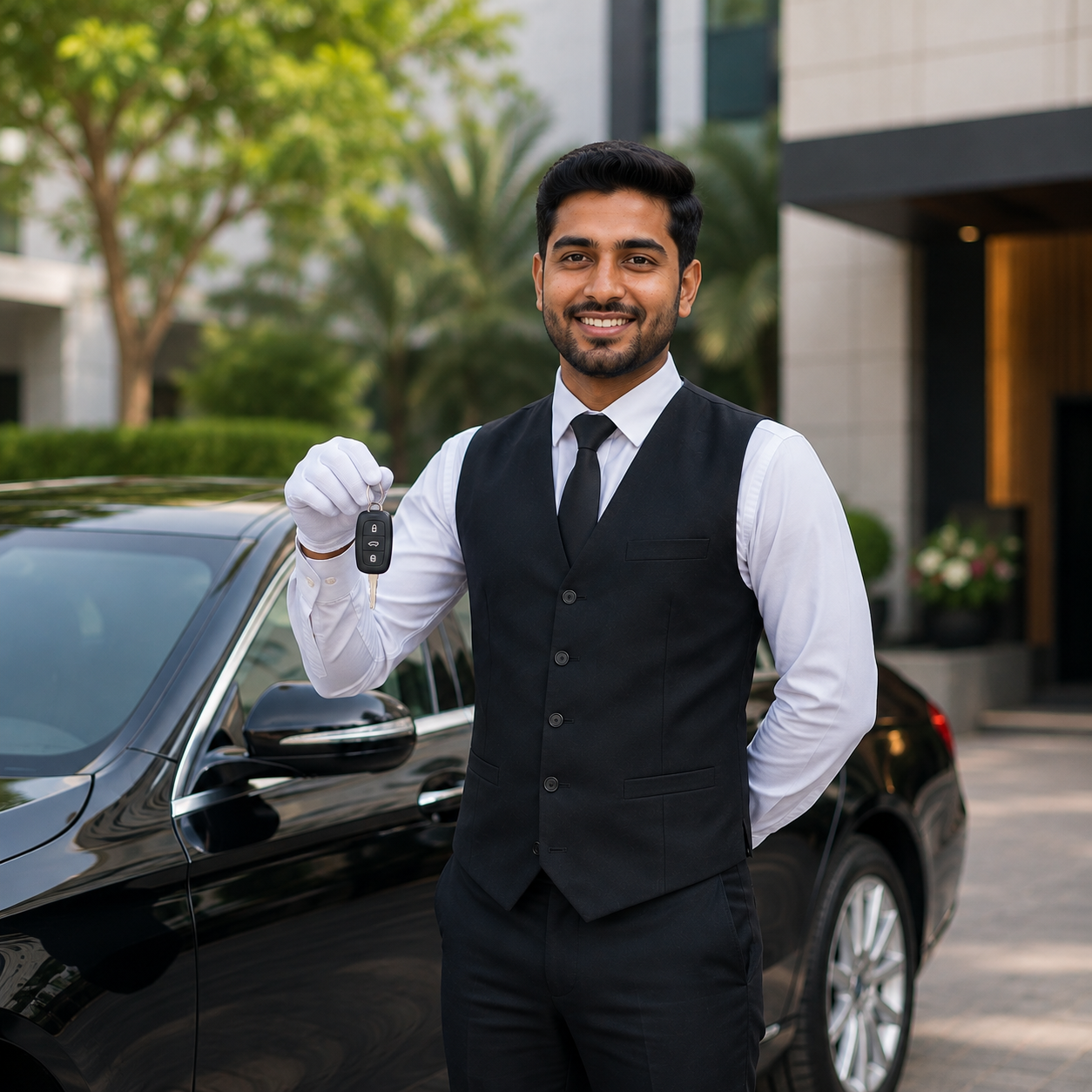 Premium valet service