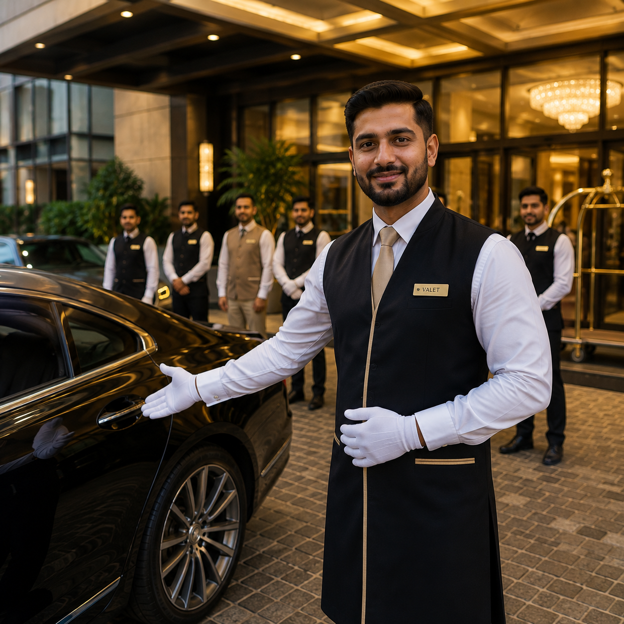 Hotel valet operation
